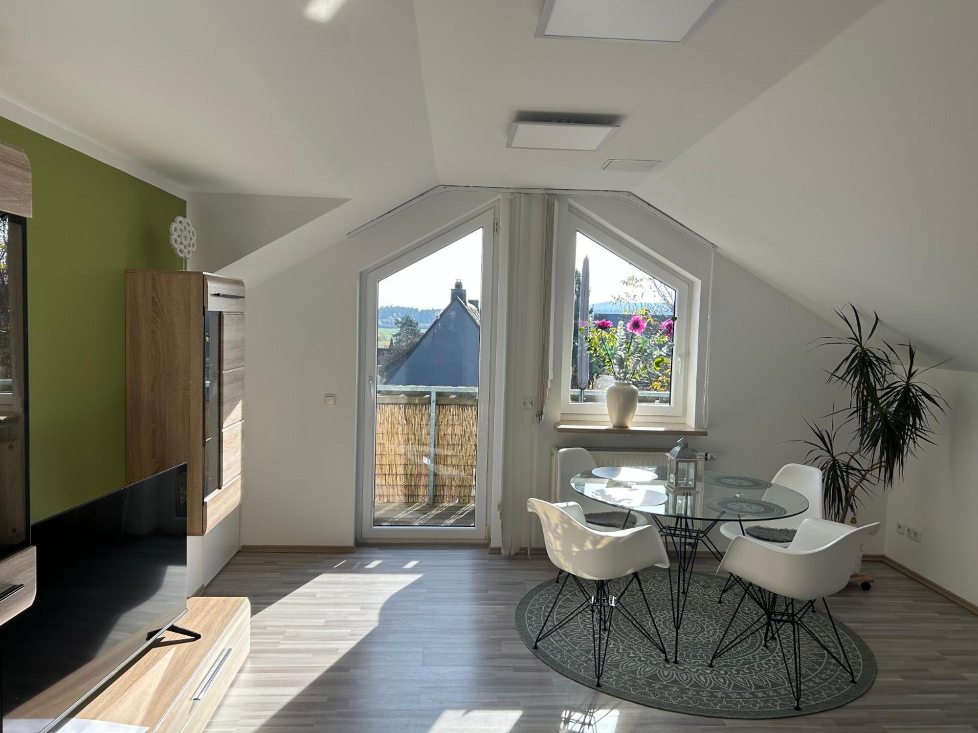 Apartment Kornbergblick Schwarzenbach an der Saale Kültér fotó